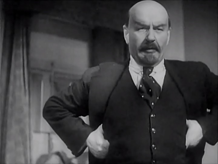 Борис Щукин. Кадр из фильма "Ленин в Октябре" (1937)
